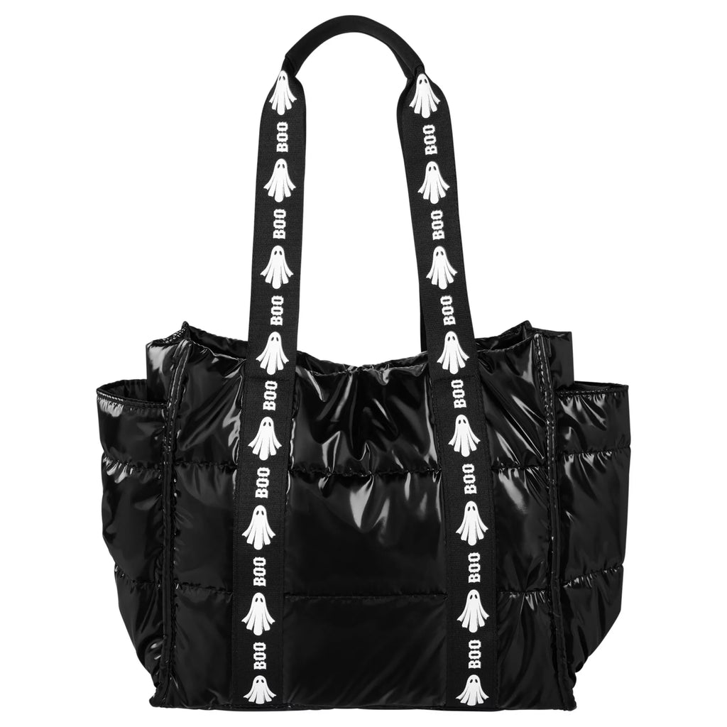 Ghost Puffer Tote Bag