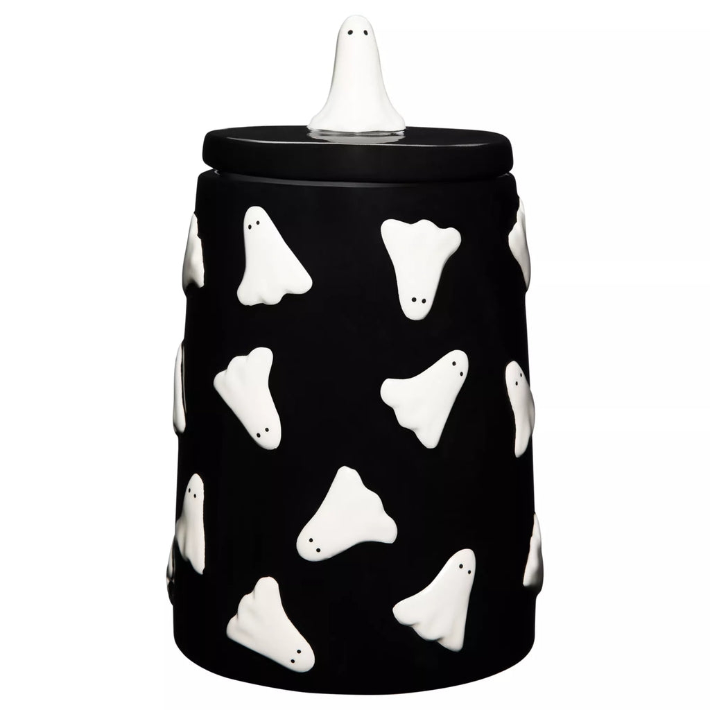 Ghost Black Cookie Jar