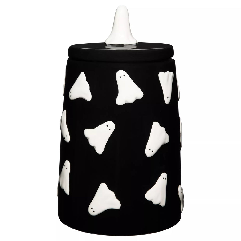 Ghost Black Cookie Jar