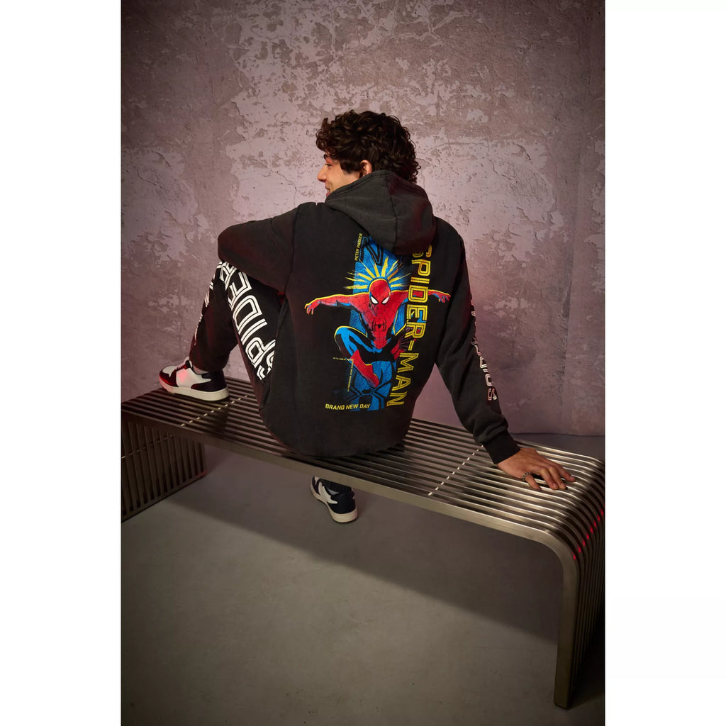 Spider-Man Brand New Day Washed Hoodie - Marvel