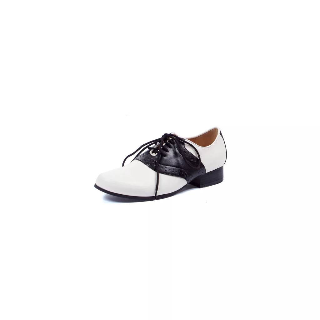 Black and White Saddle Shoes
