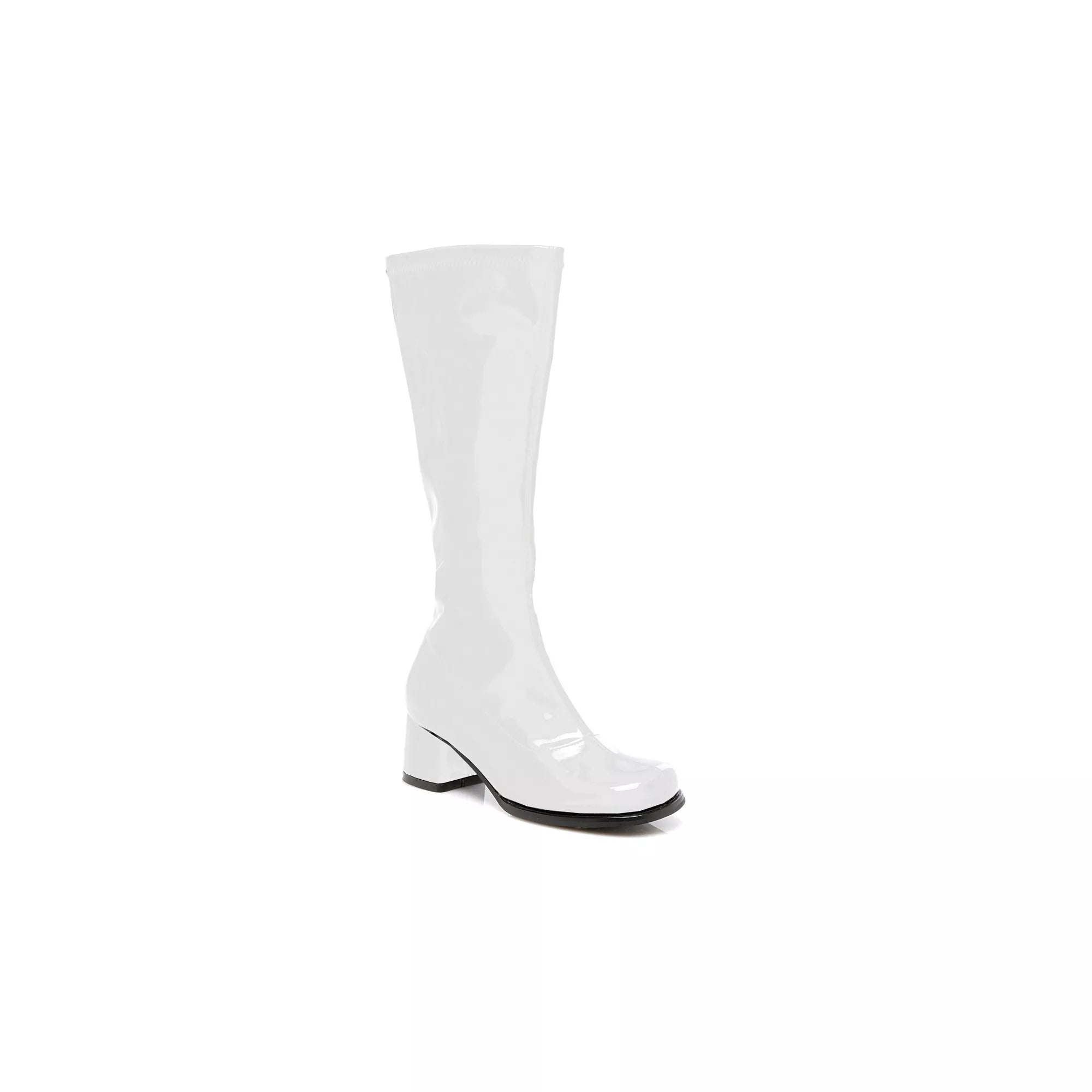 Kids White Go Go Boots