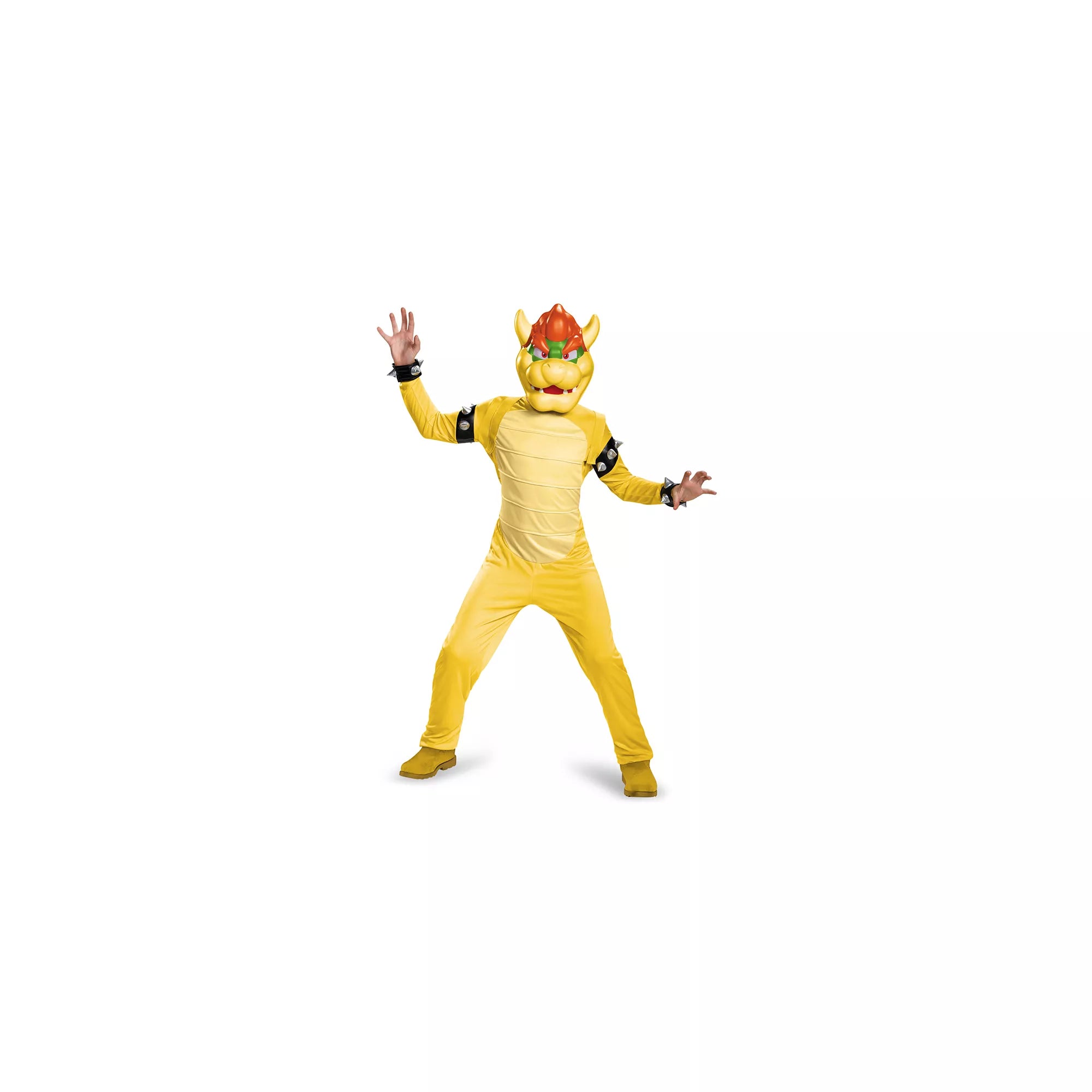Kids Bowser One Piece Costume Deluxe - Mario Bros