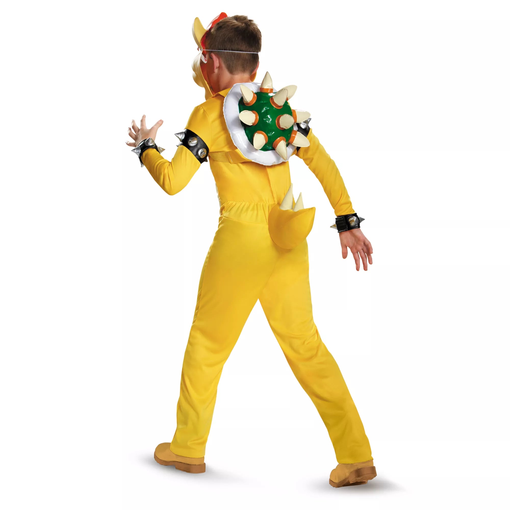 Kids Bowser One Piece Costume Deluxe - Mario Bros