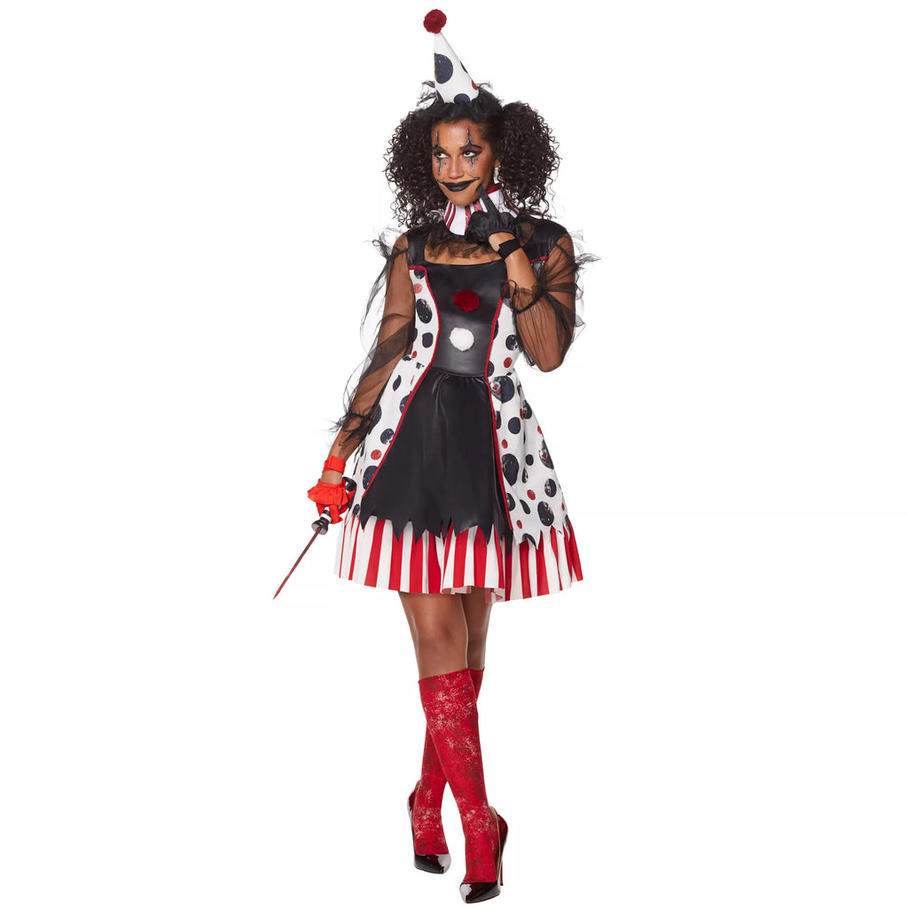 Adult Twisted Clown Costume