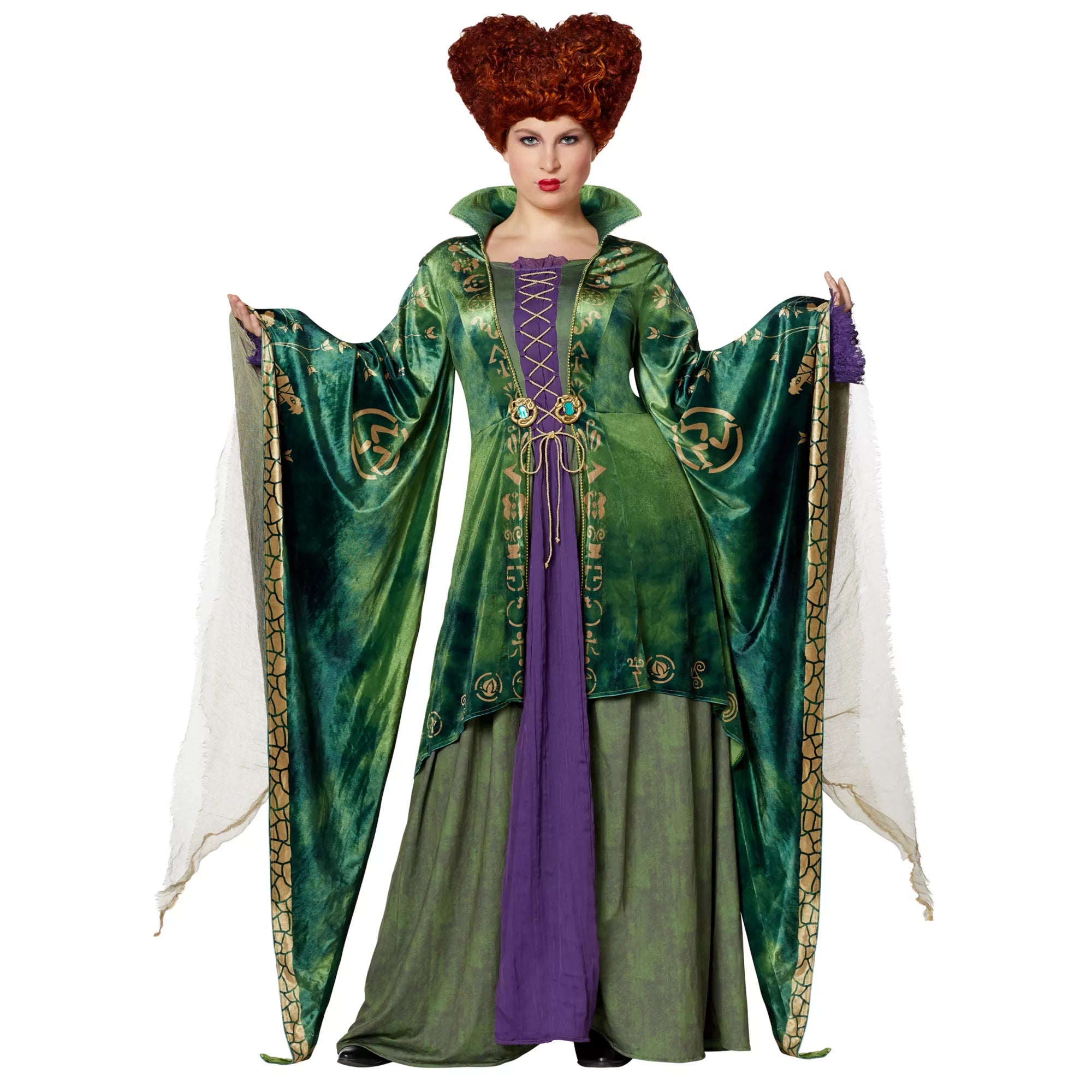 Adult Winifred Sanderson Plus Size Costume The Signature Collection - Hocus Pocus