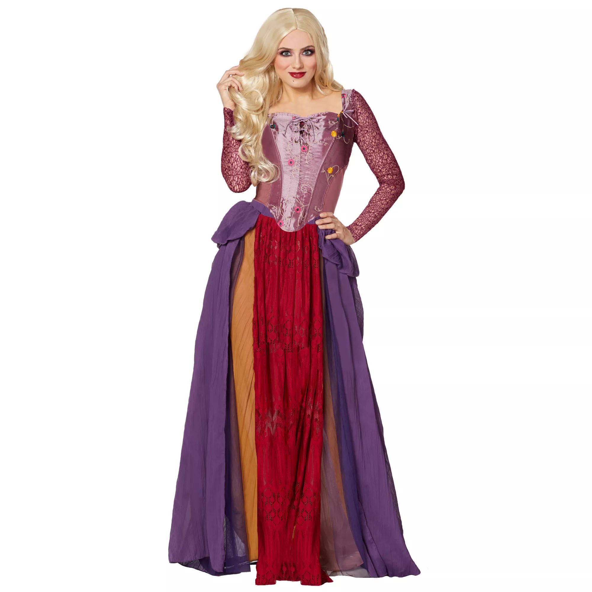 Adult Sarah Sanderson Plus Size Costume The Signature Collection - Hocus Pocus