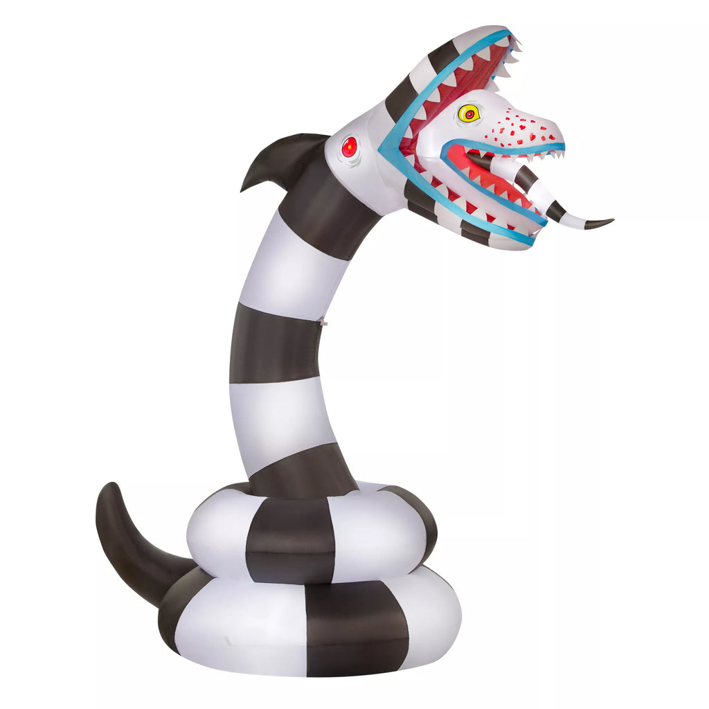 8.9 Ft Sandworm Light-Up Inflatable Decoration - Beetlejuice