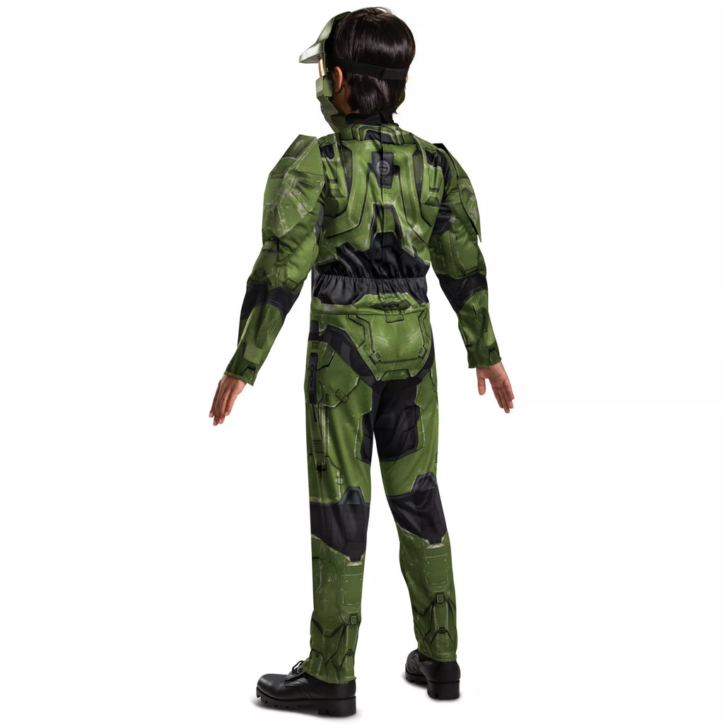 Kids Master Chief Muscle Costume - Halo Infinite