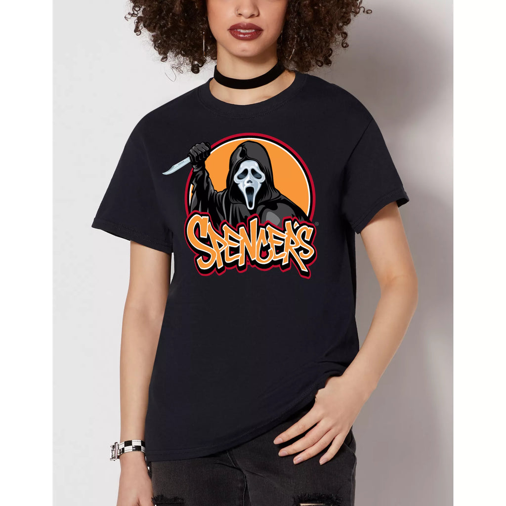Ghost Face Spencer's Logo T Shirt