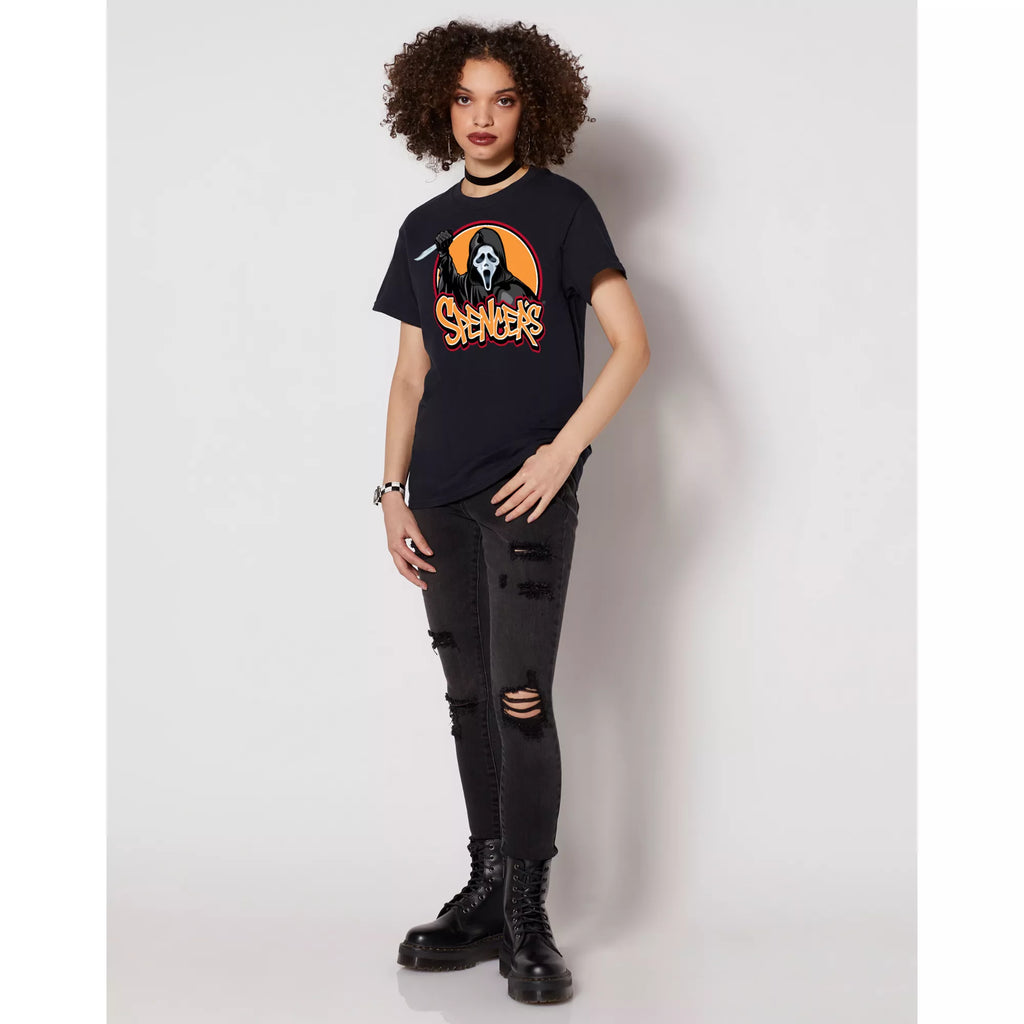 Ghost Face Spencer's Logo T Shirt