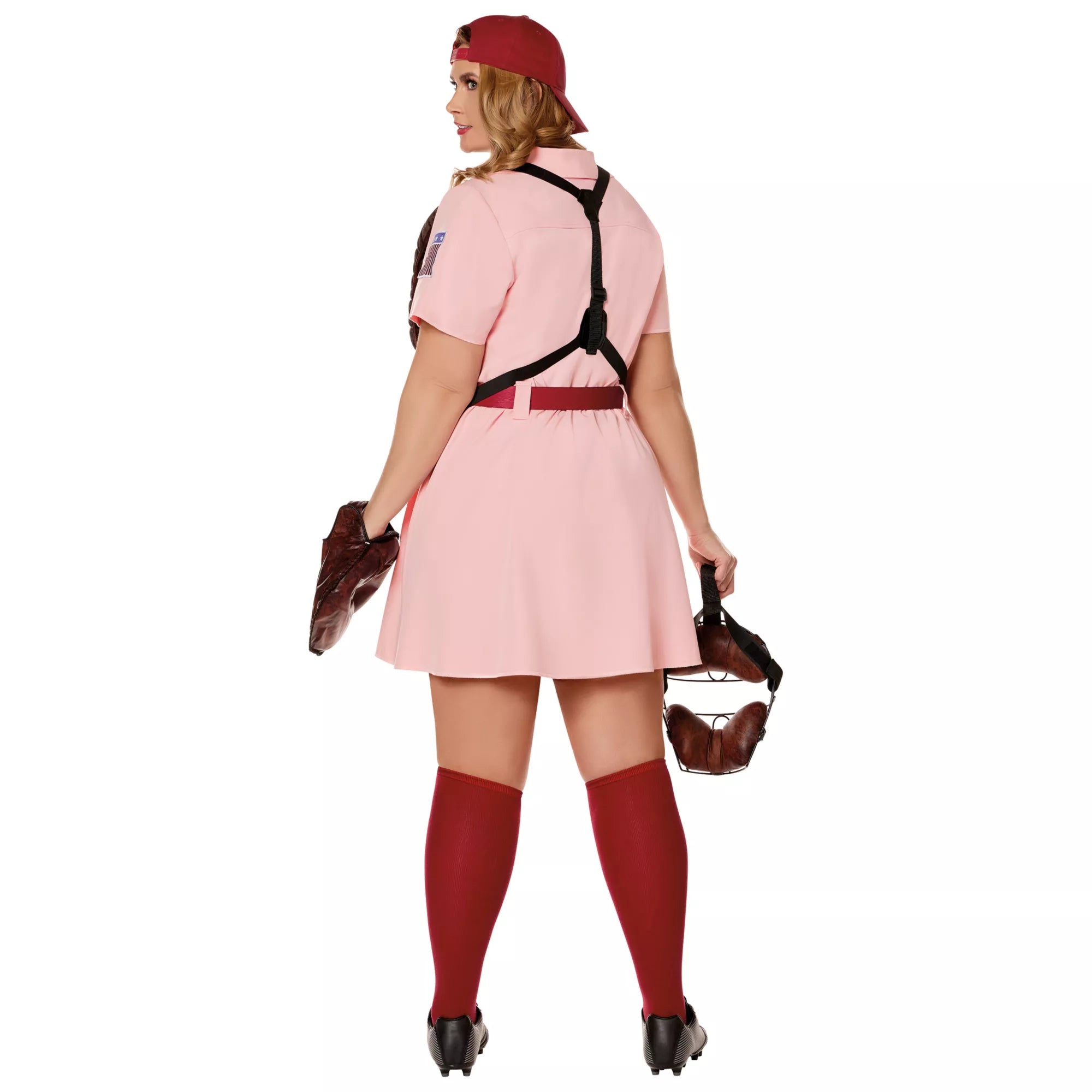 Adult Dottie Plus Size Costume -  A League of Their Own