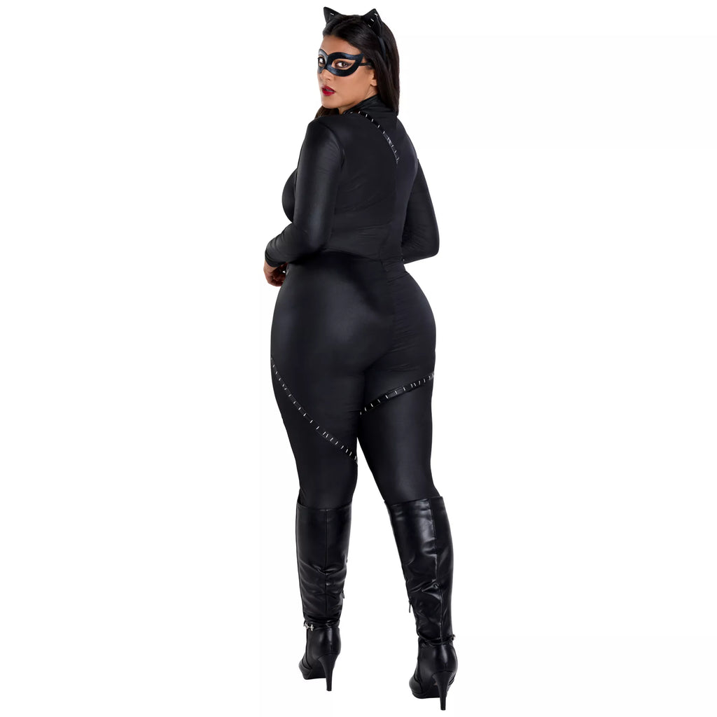 Adult Catwoman Plus Size Catsuit Costume - DC Villains