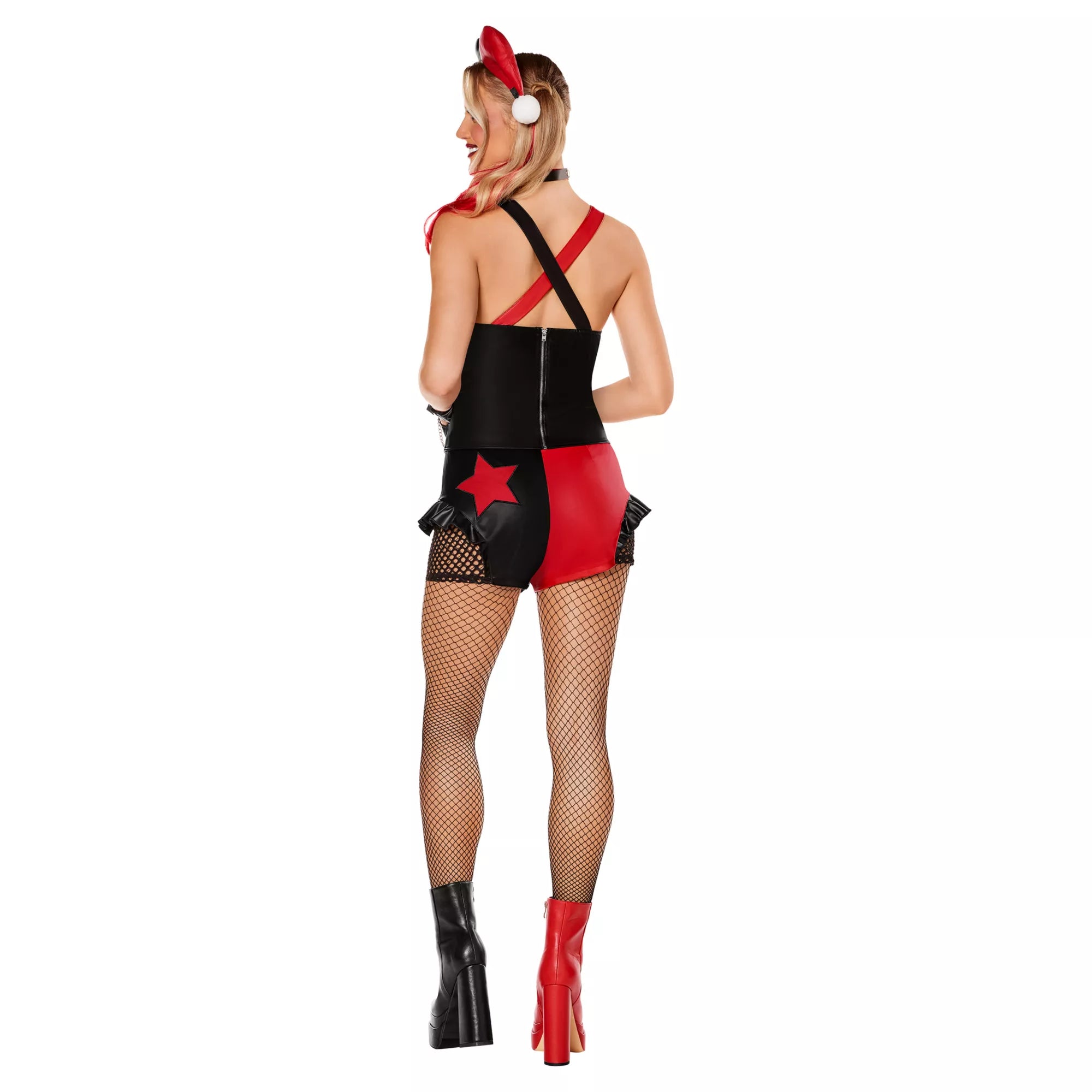 Adult Harley Quinn Costume Bundle - DC Villains