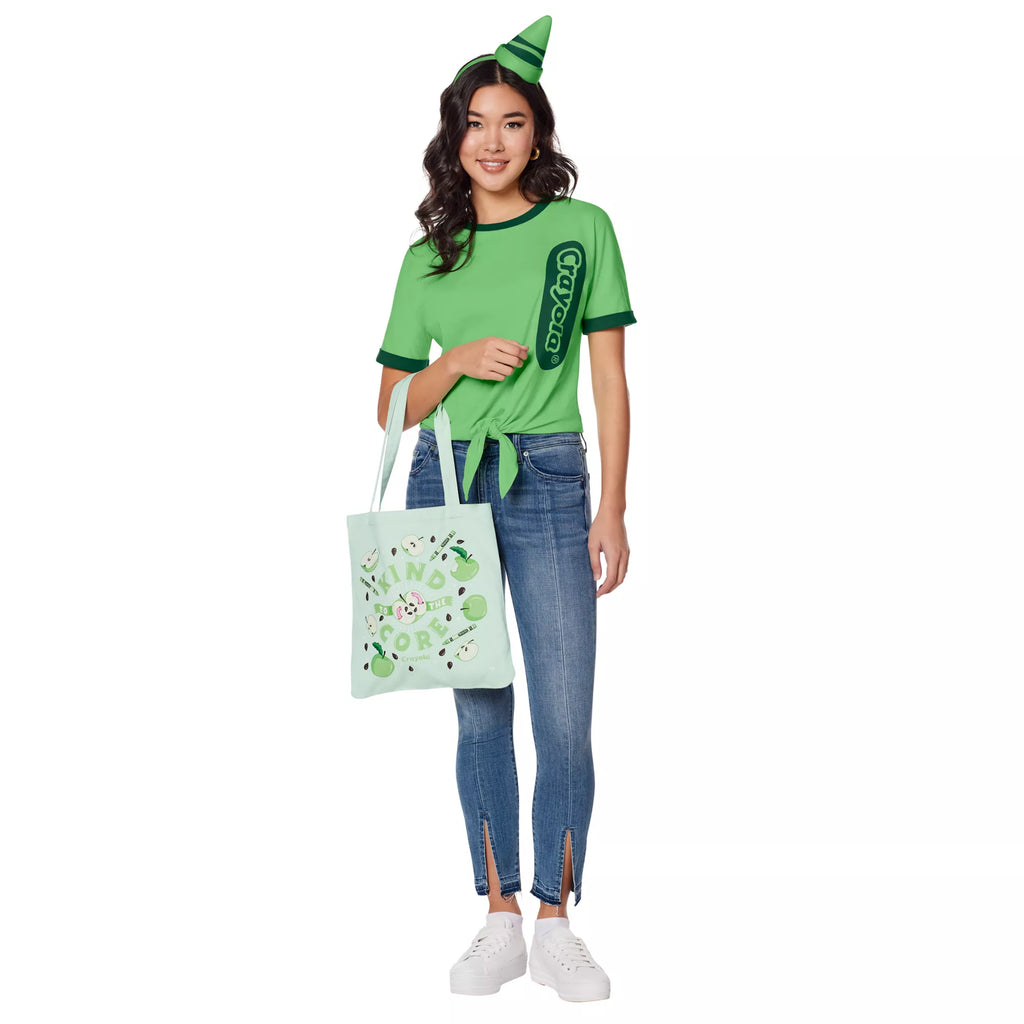 Adult Kind to the Core Green Crayon Costume Kit - Crayola