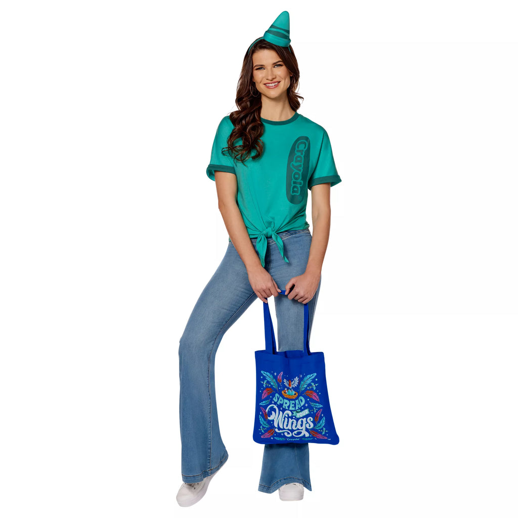 Adult Spread Your Wings Blue Crayon Costume Kit - Crayola
