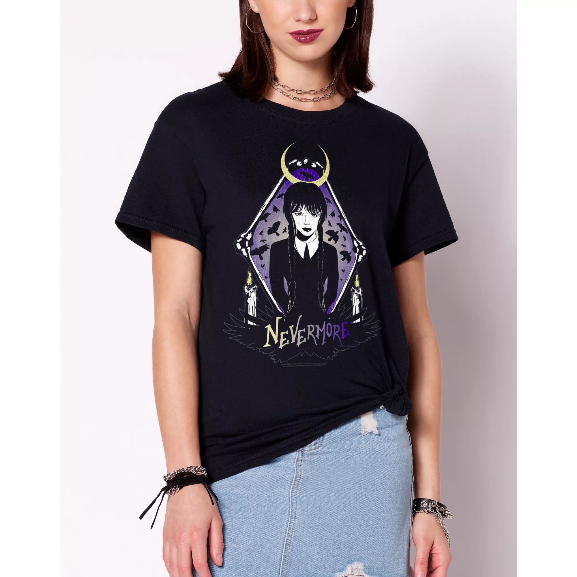 Supernatural Nevermore T Shirt - Wednesday