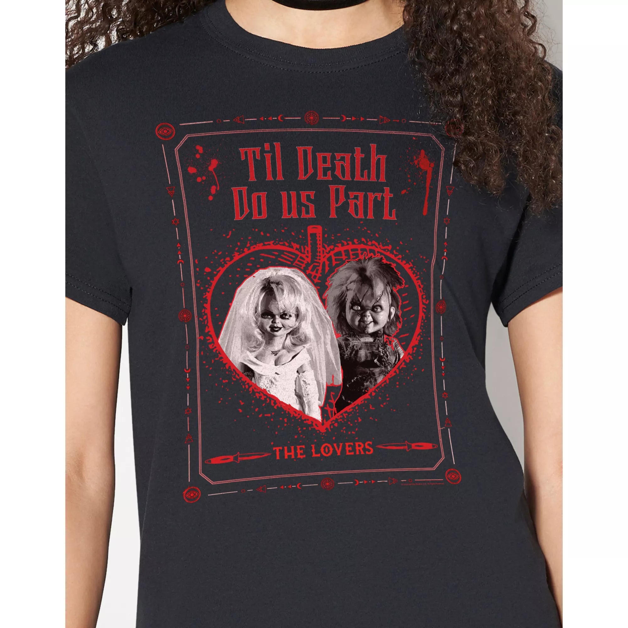 Til Death Do Us Part Chucky and Tiffany T Shirt