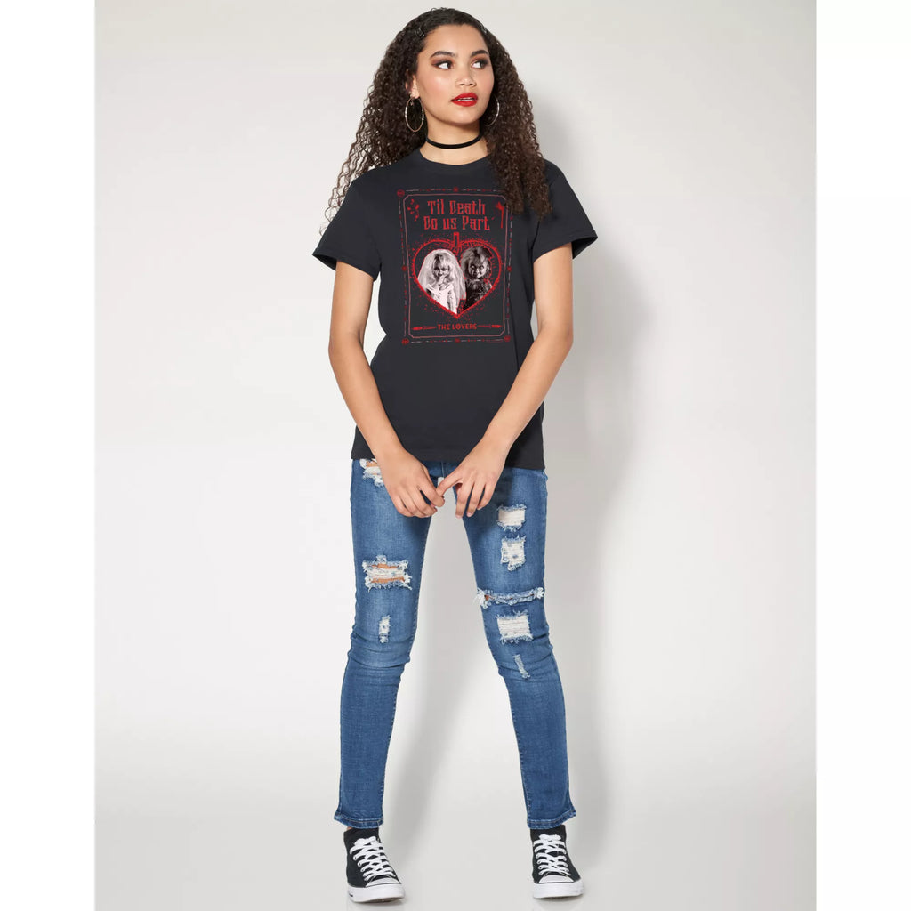 Til Death Do Us Part Chucky and Tiffany T Shirt