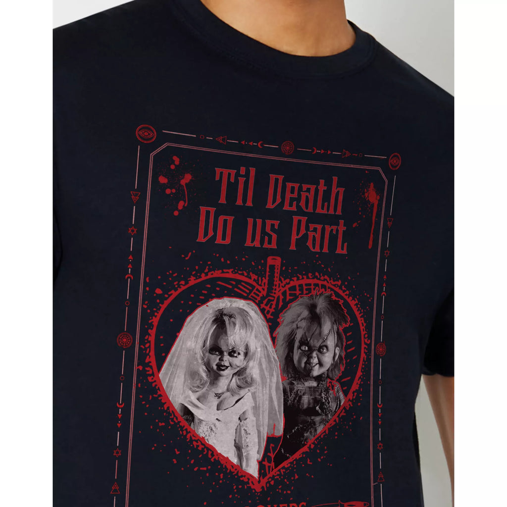 Til Death Do Us Part Chucky and Tiffany T Shirt