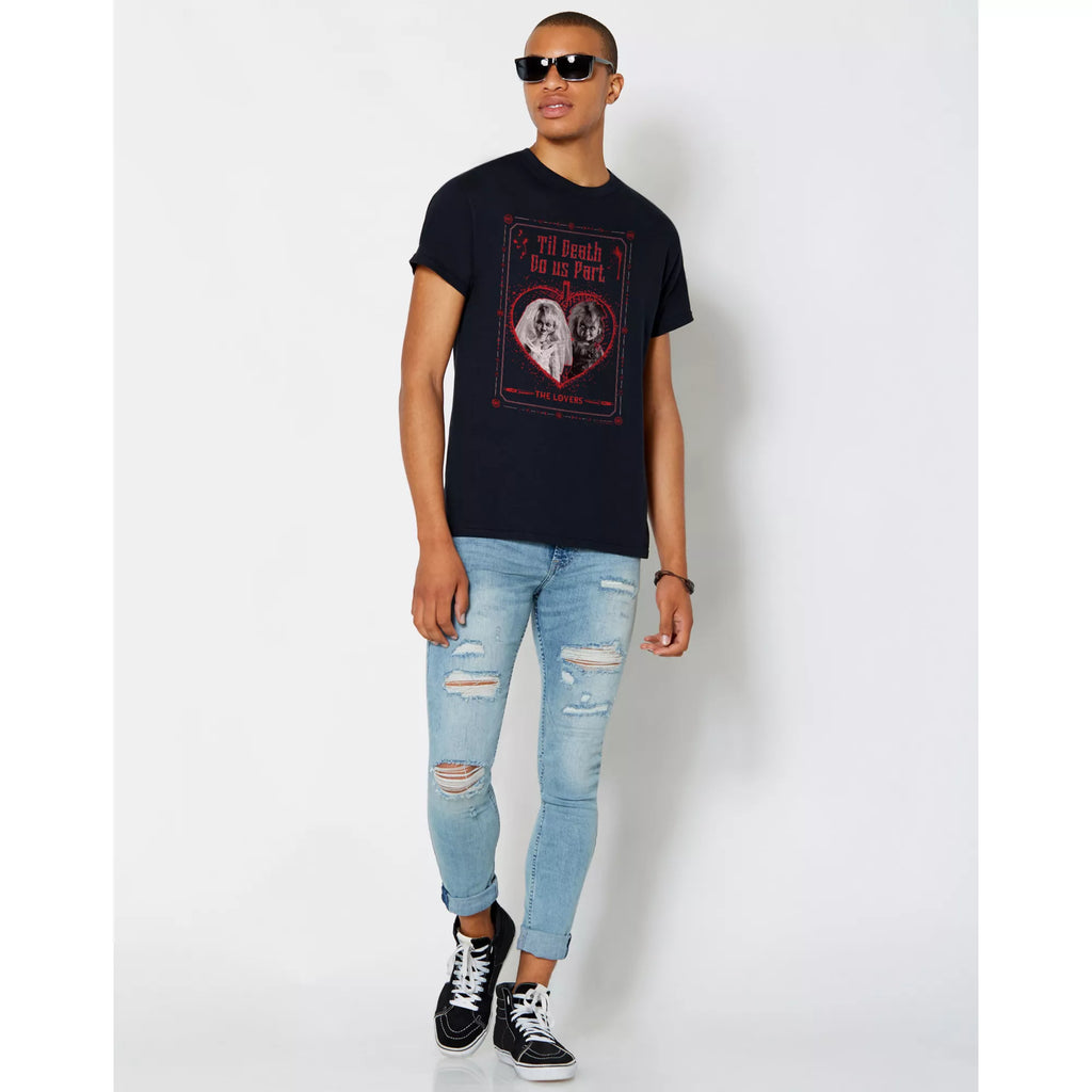 Til Death Do Us Part Chucky and Tiffany T Shirt