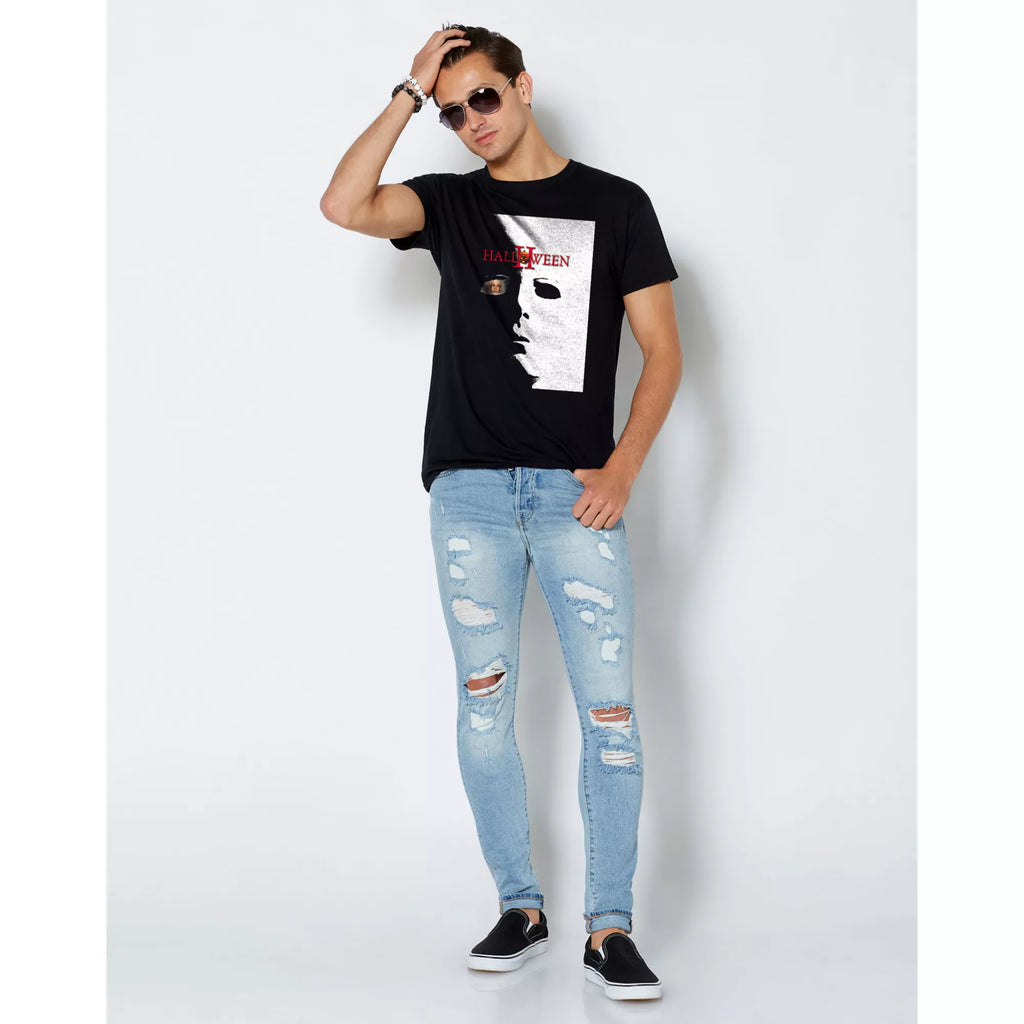 Halloween II Split Face T Shirt