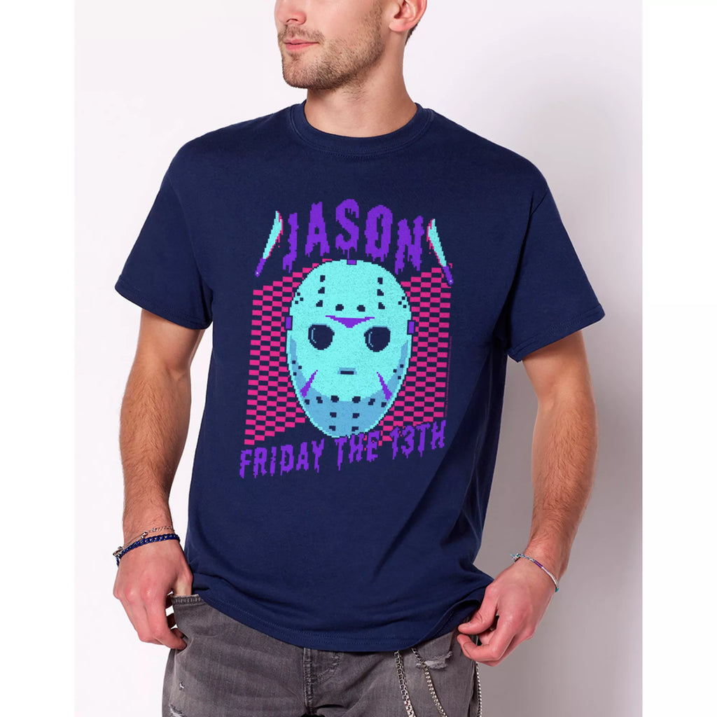 Game Over Jason Voorhees Mask T Shirt - Friday the 13th