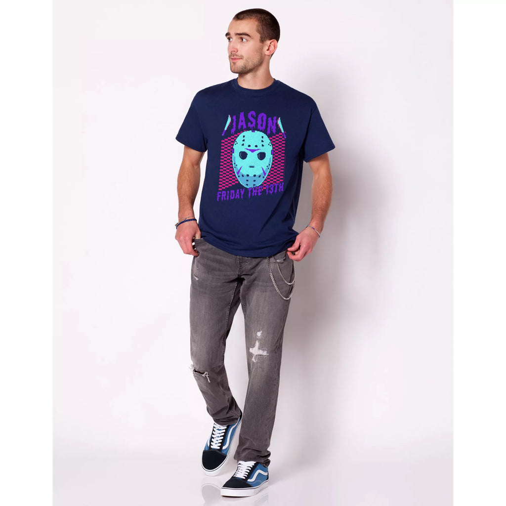 Game Over Jason Voorhees Mask T Shirt - Friday the 13th