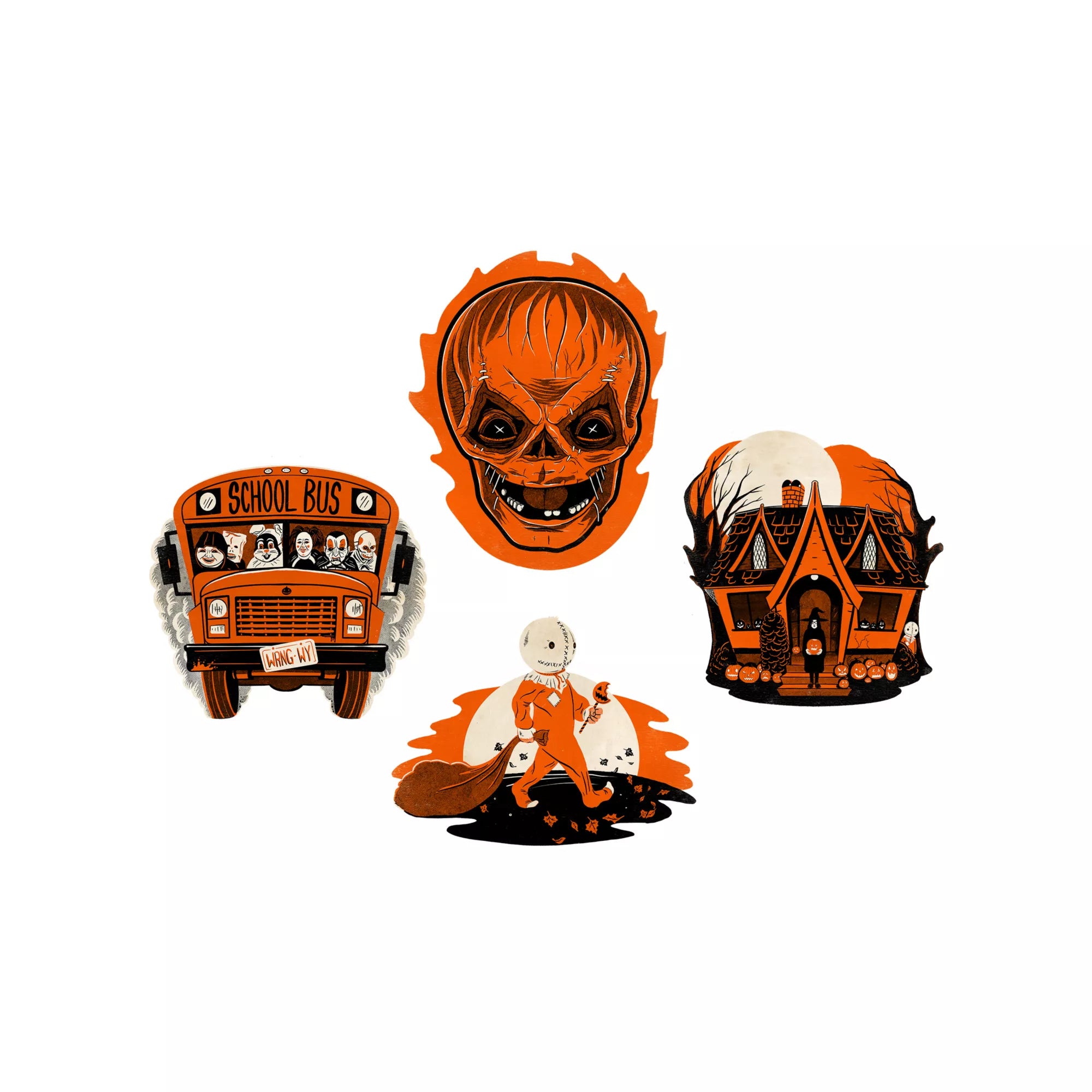 Glow in the Dark Decor-Trick 'r Treat