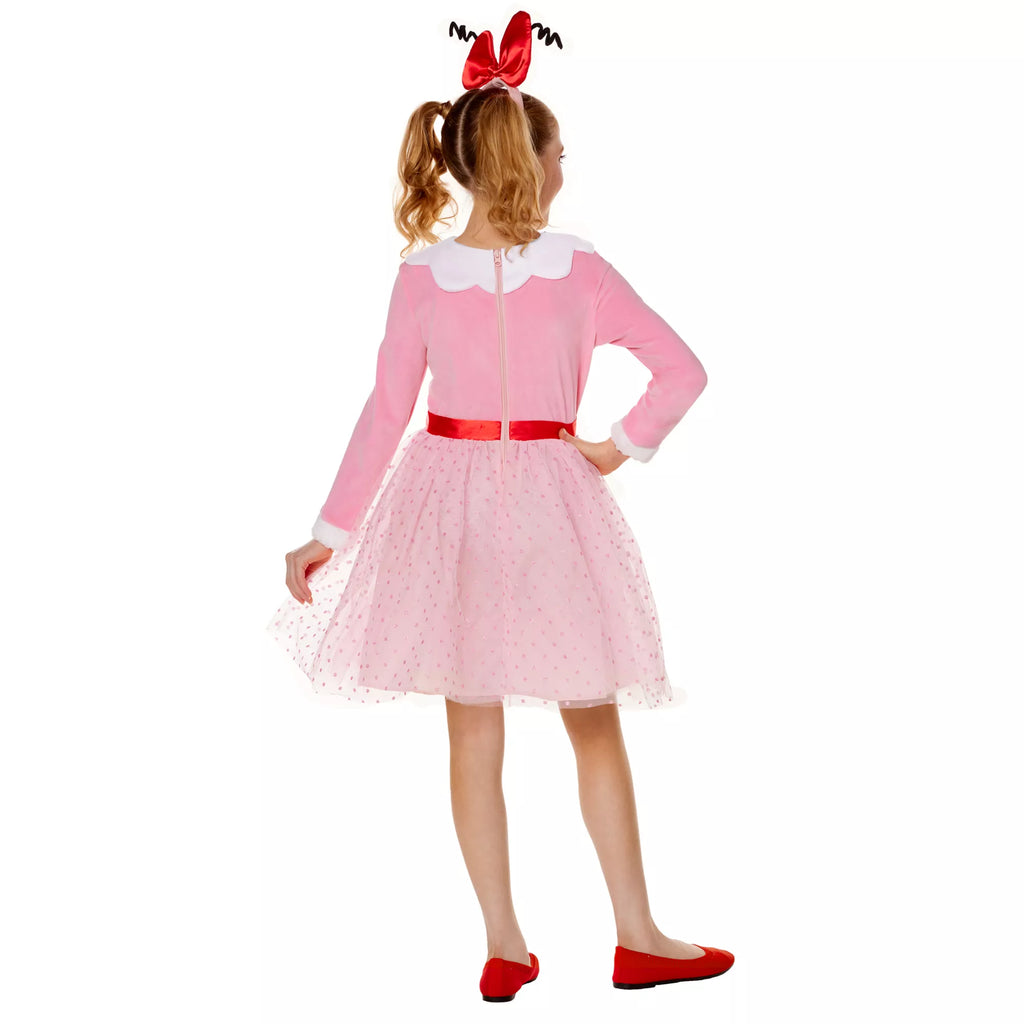Kids Cindy Lou Who Dress Costume - Dr. Seuss