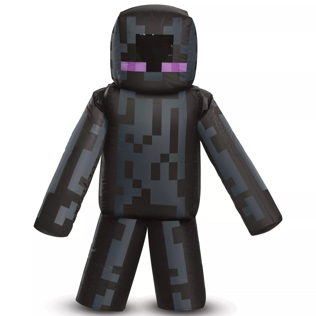Kids Enderman Inflatable Costume - Minecraft