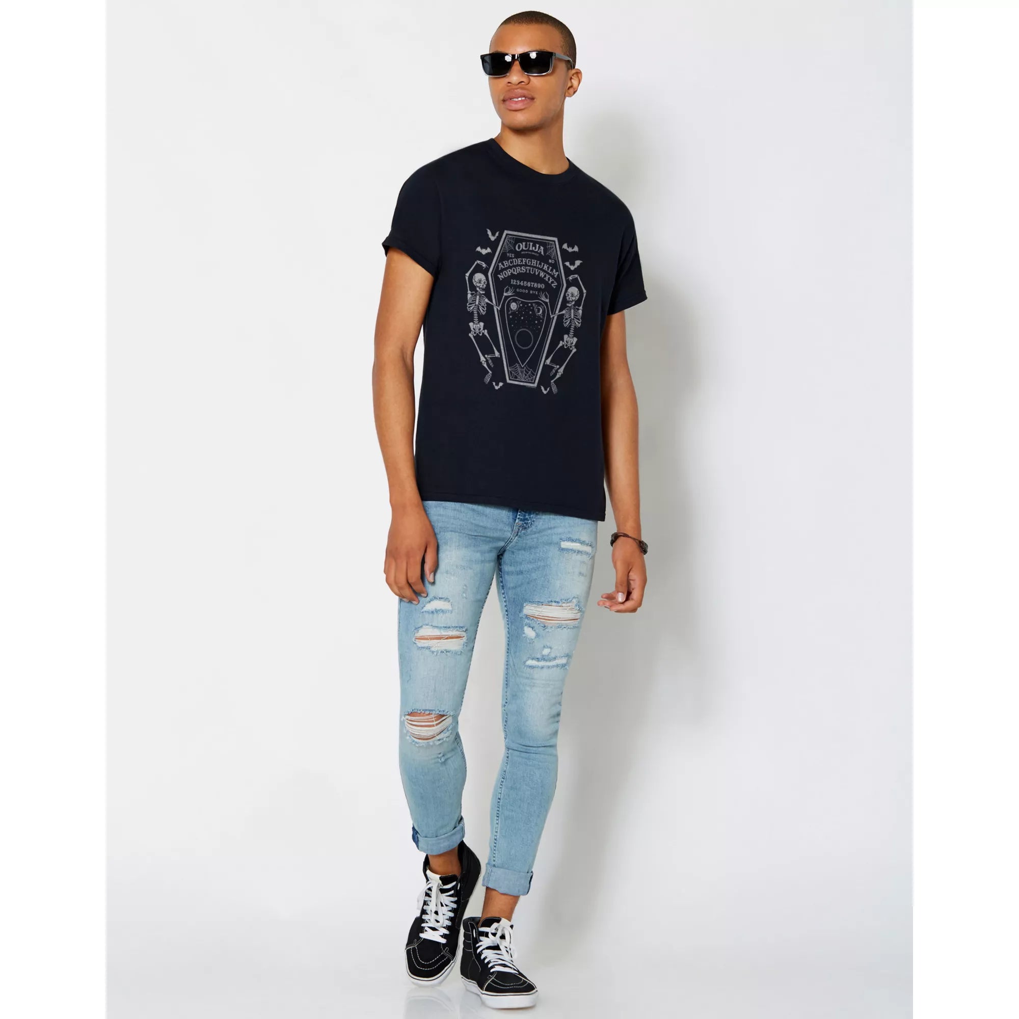 Spooky Coffin Ouija T Shirt - Ouija
