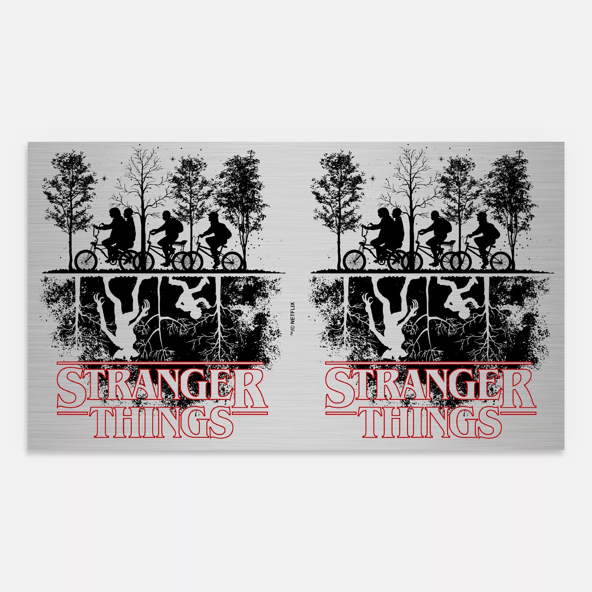 The Upside Down Stainless Steel Water Bottle 17 oz. - Stranger Things