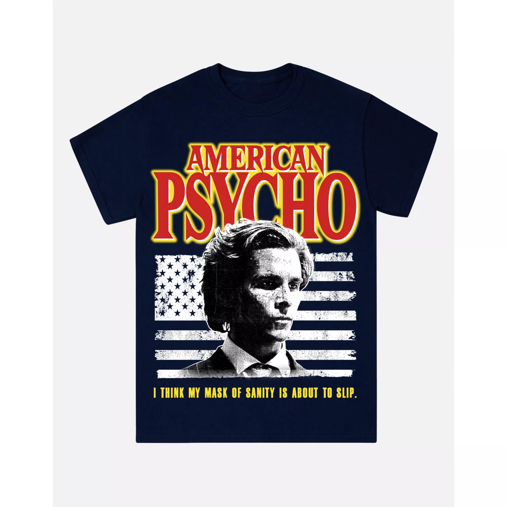 American Psycho Flag T Shirt