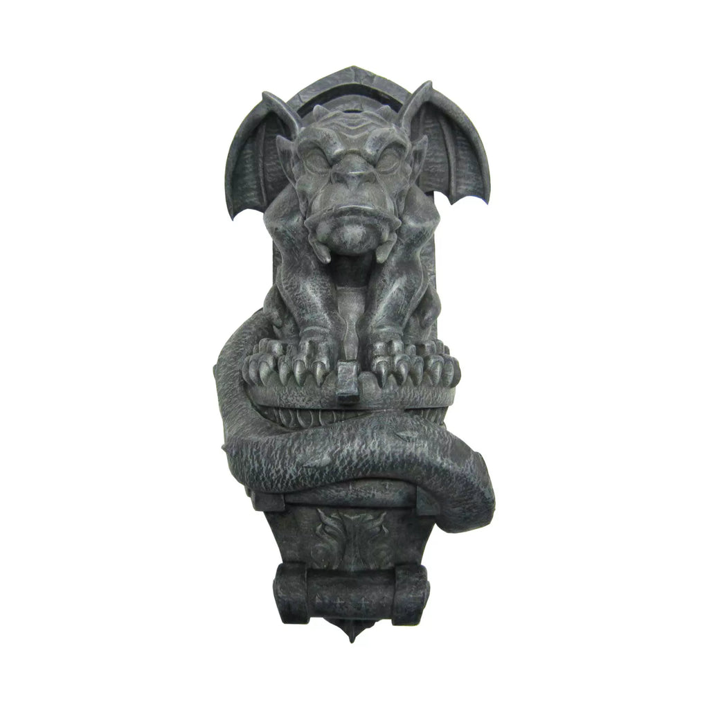 Winged Gargoyle Bust Statue