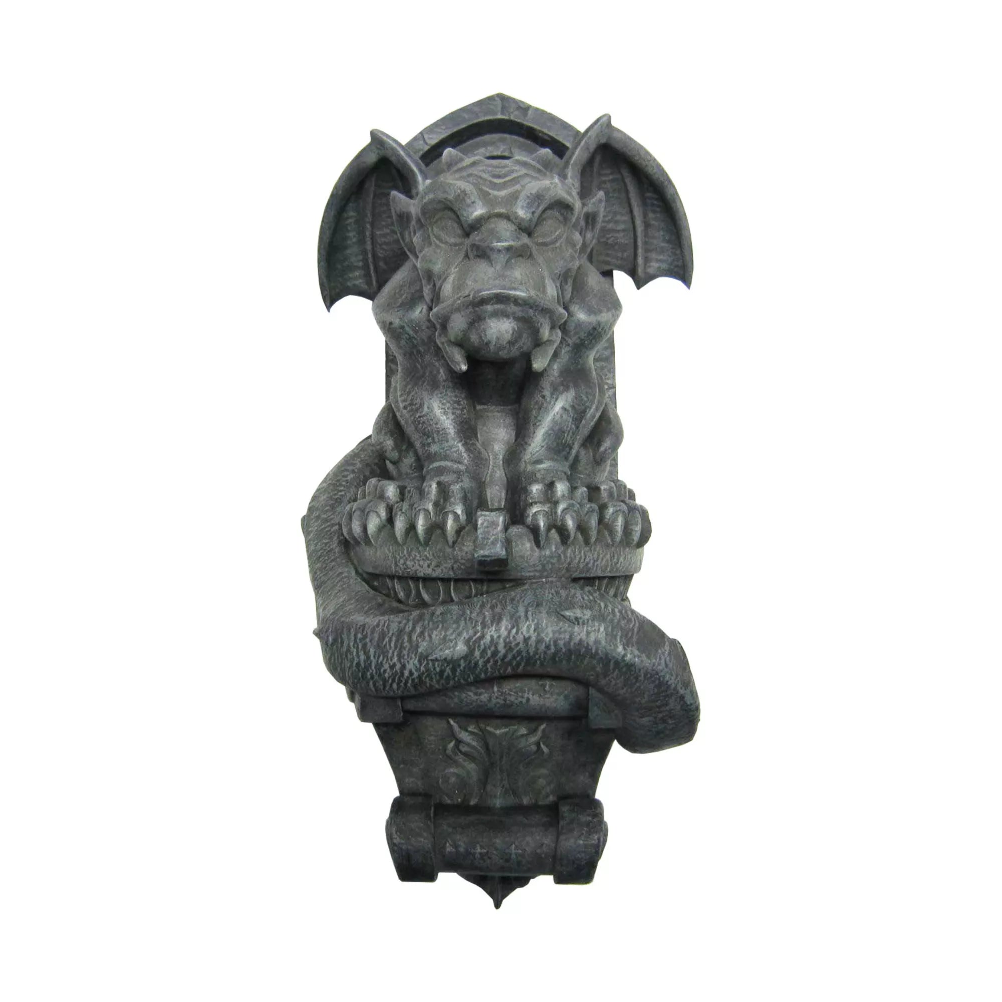 Winged Gargoyle Bust Statue