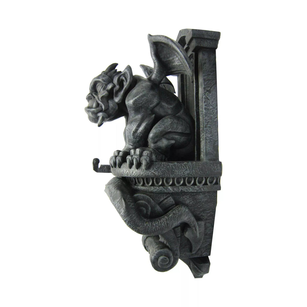 Winged Gargoyle Bust Statue