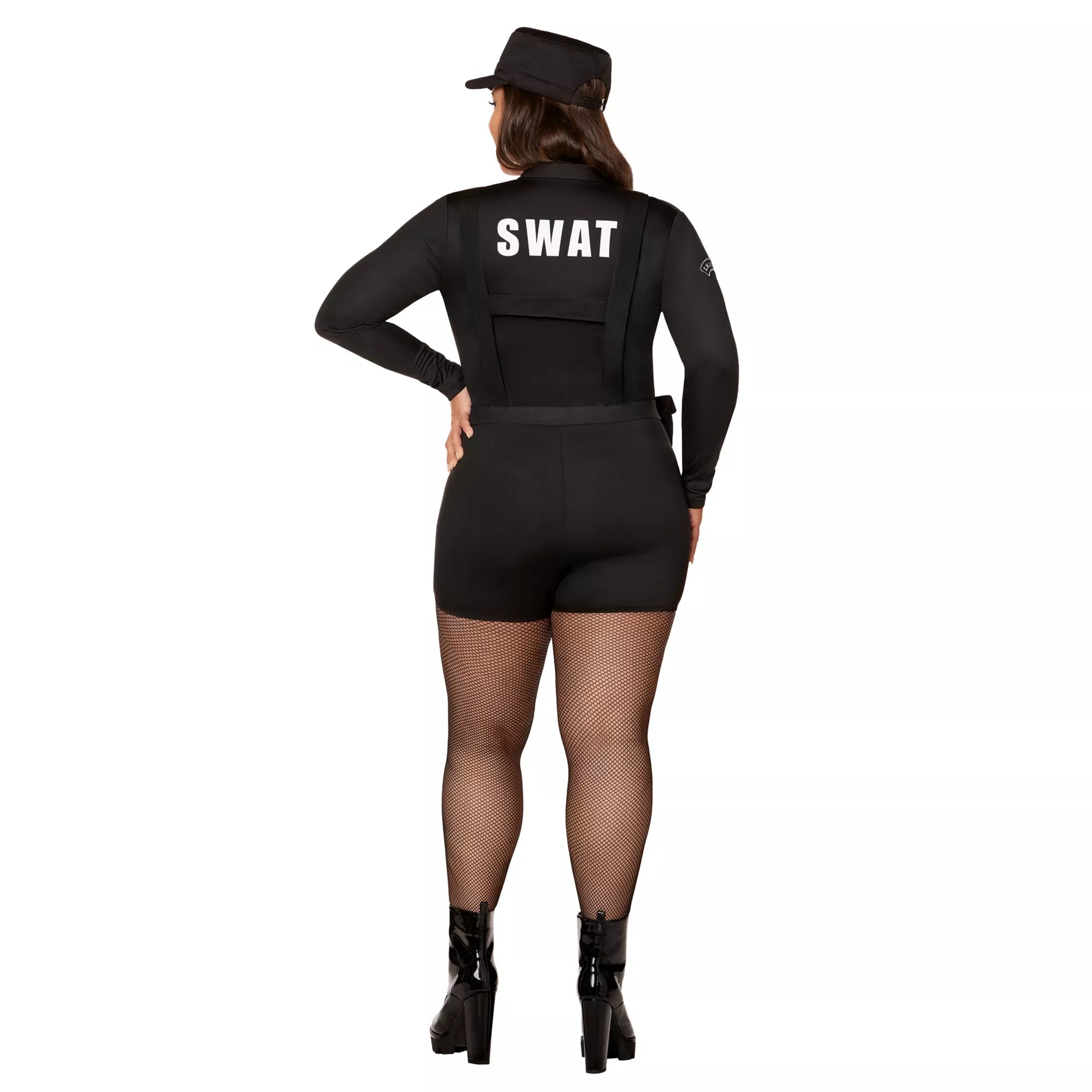 Adult SWAT Commander Plus Size Costume
