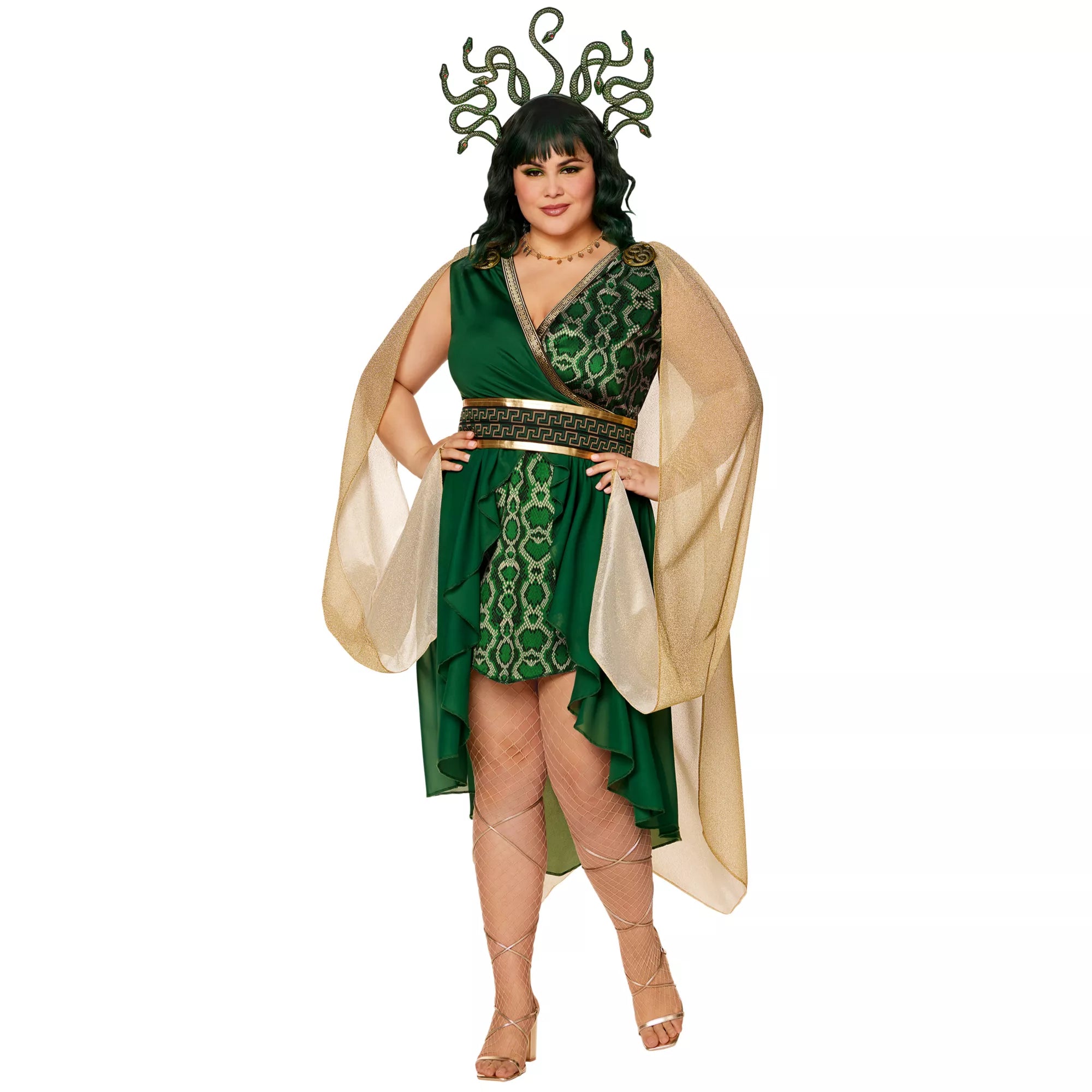 Adult Serpent Queen Plus Size Costume