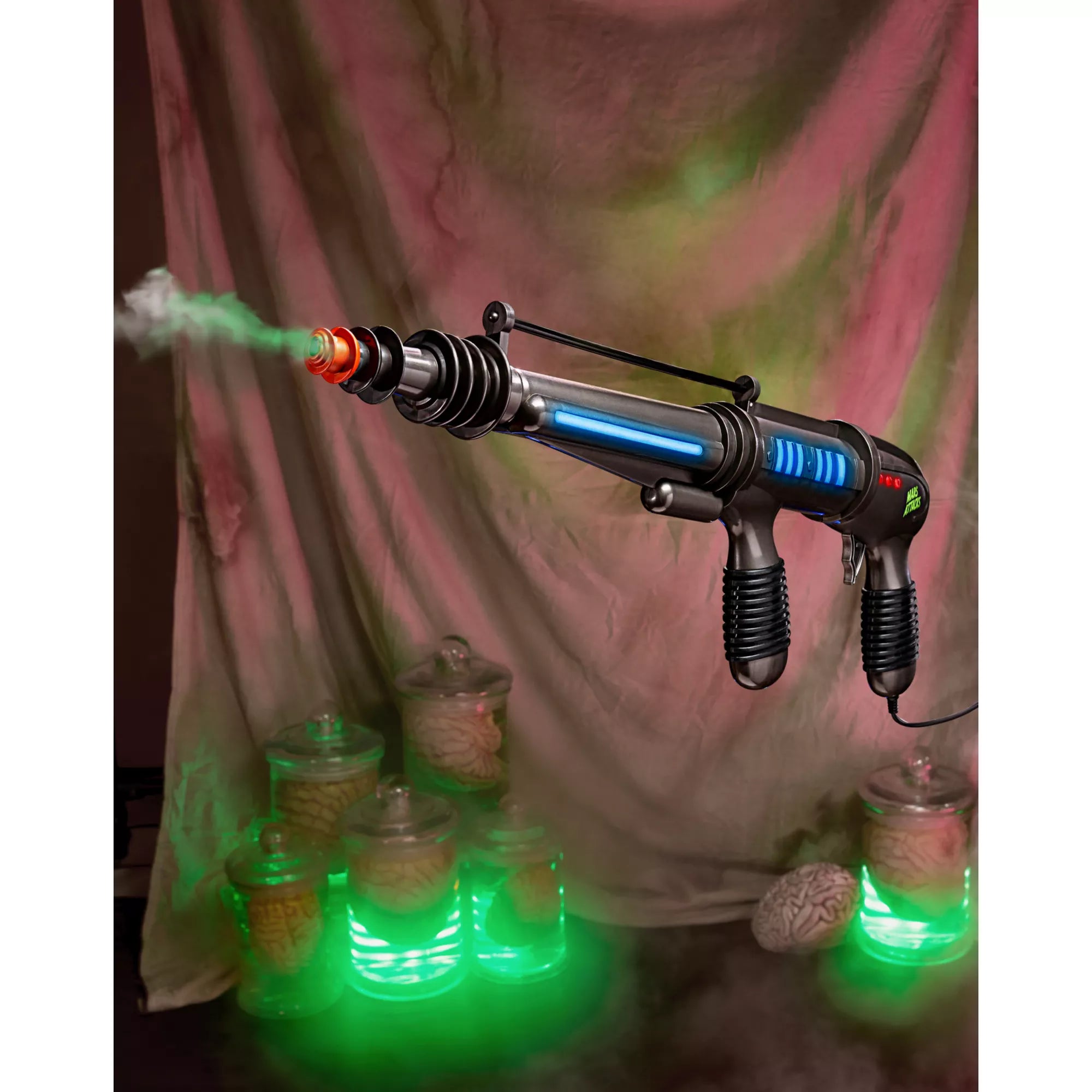 Mars Attacks Atomic Ray Gun with Poster