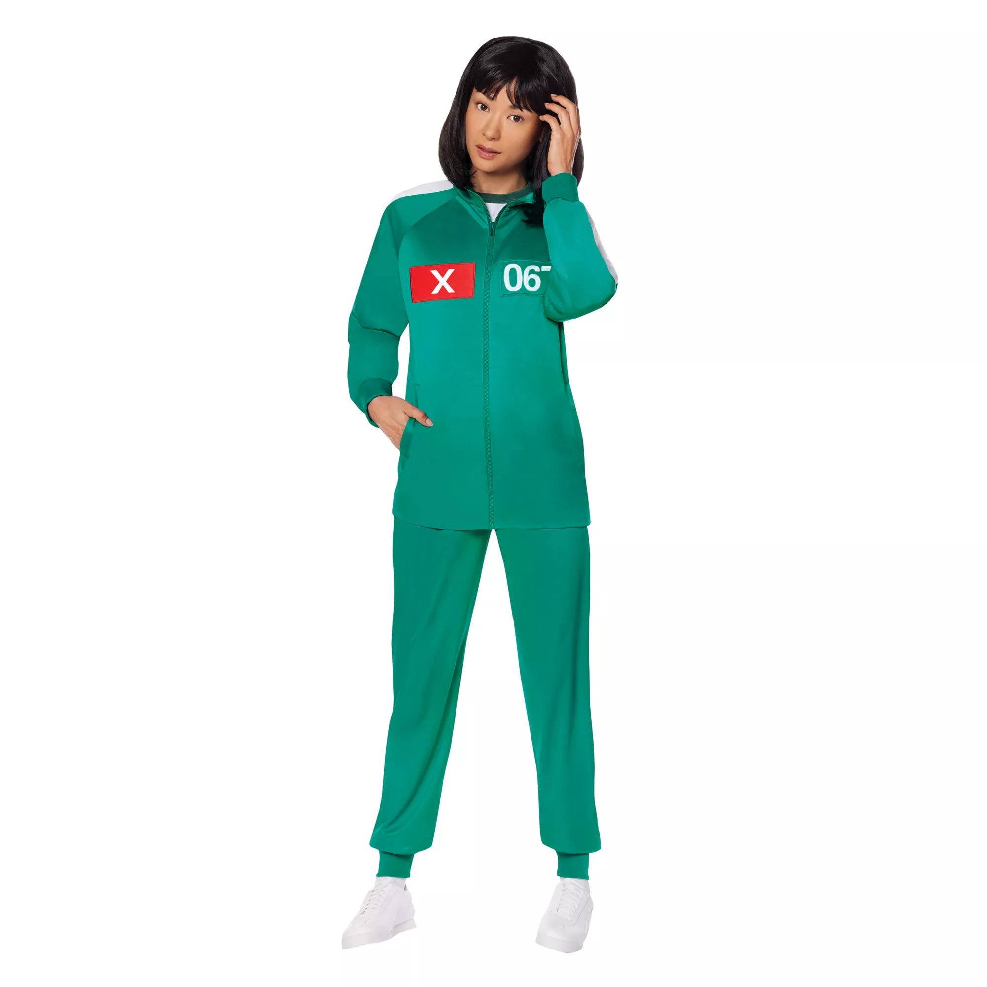 Adult Squid Game Player Plus Size Costume