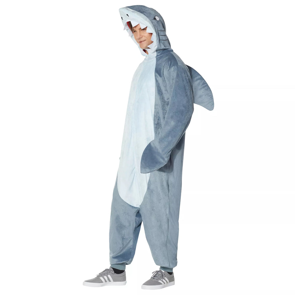 Adult Shark Jumpsuit Costume