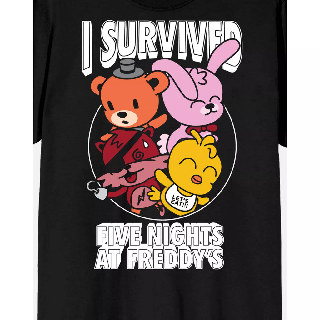 I Survived T Shirt - Five Nights at Freddy's