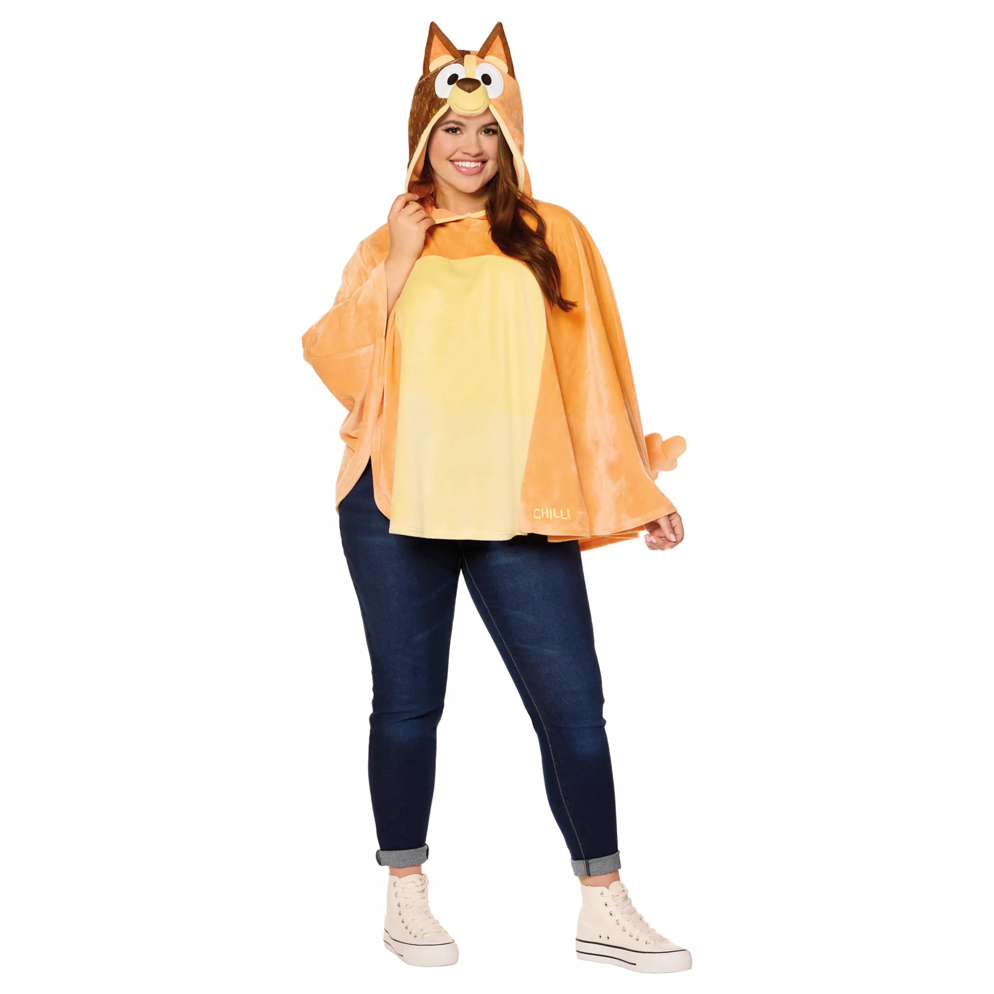 Adult Chilli Plus Size Costume Top - Bluey