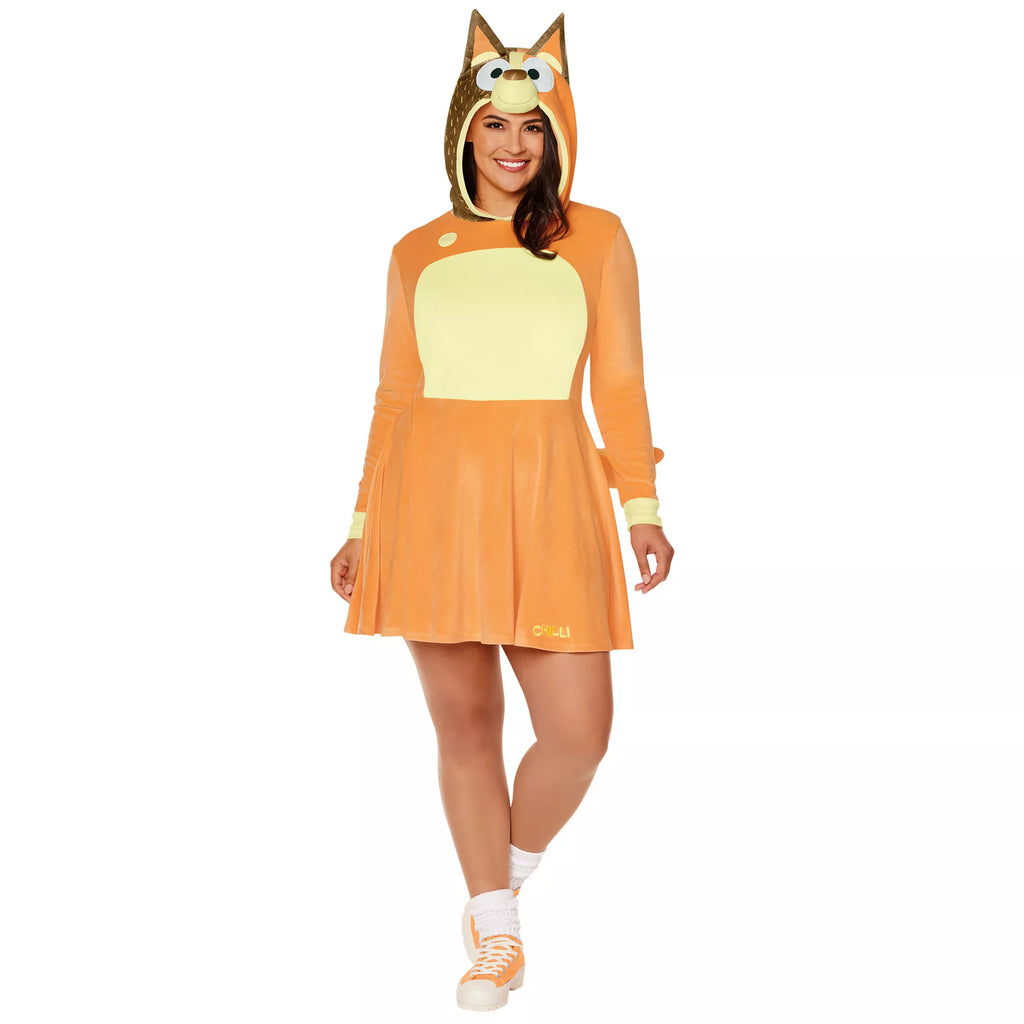 Adult Chilli Dress Plus Size Costume - Bluey