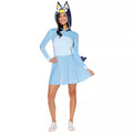 Adult Bluey Hooded Dress Costume