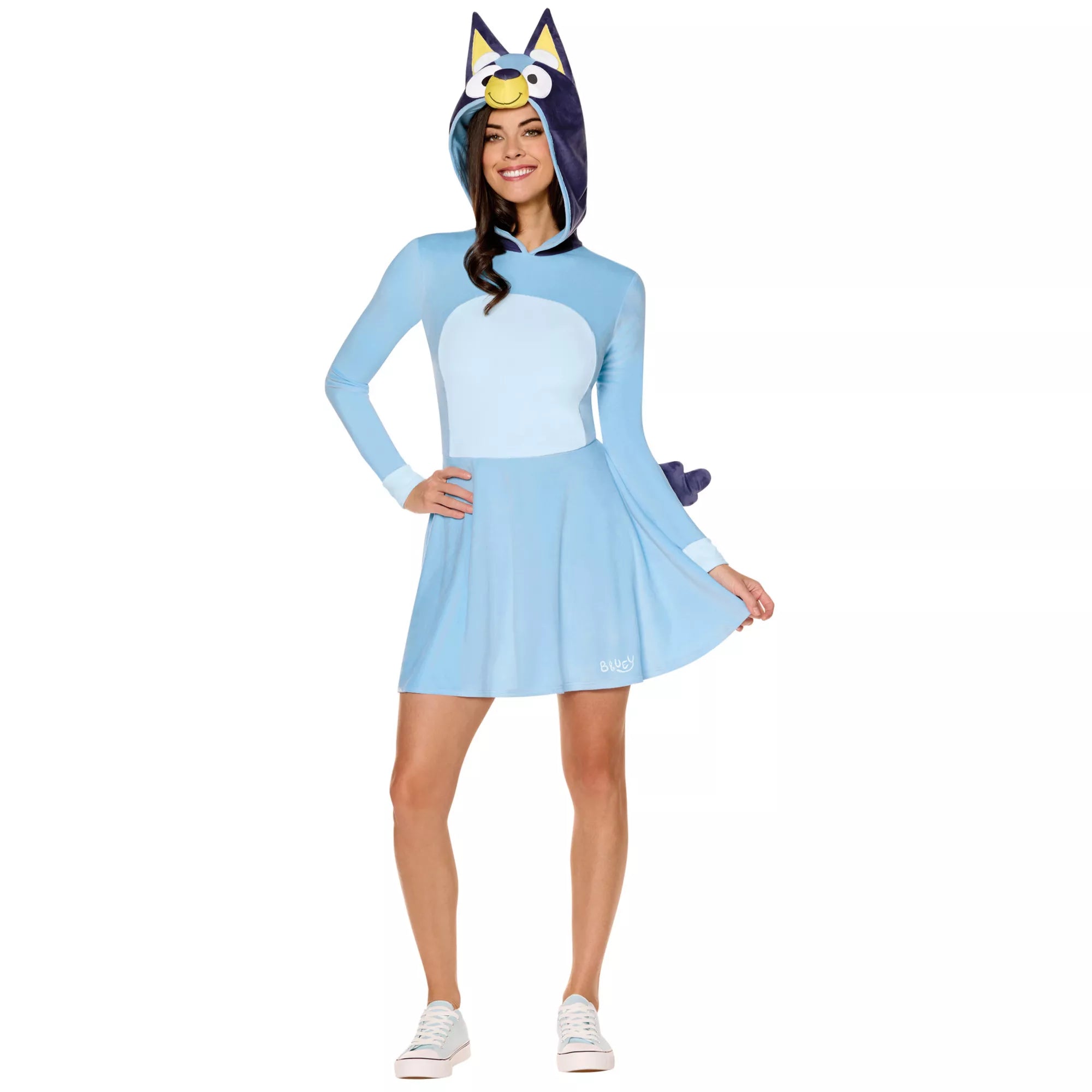 Adult Bluey Hooded Dress Costume