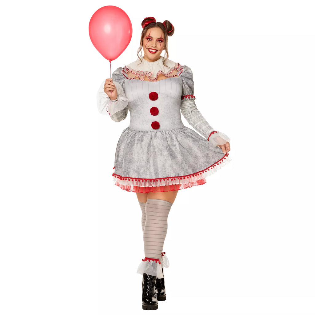 Adult Pennywise Clown Dress Costume - It: Chapter Two