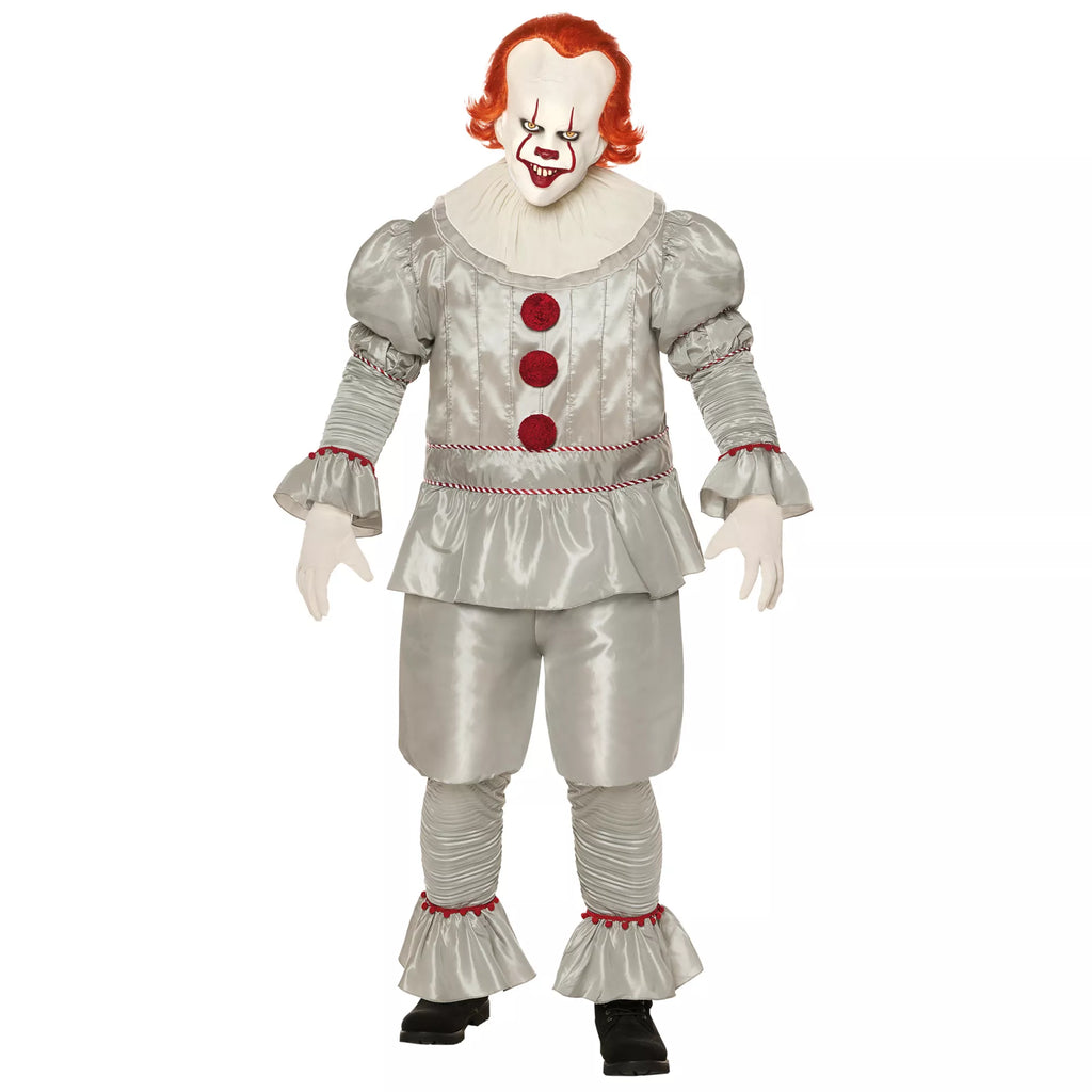 Adult Pennywise Plus Size Costume Deluxe - It: Chapter Two