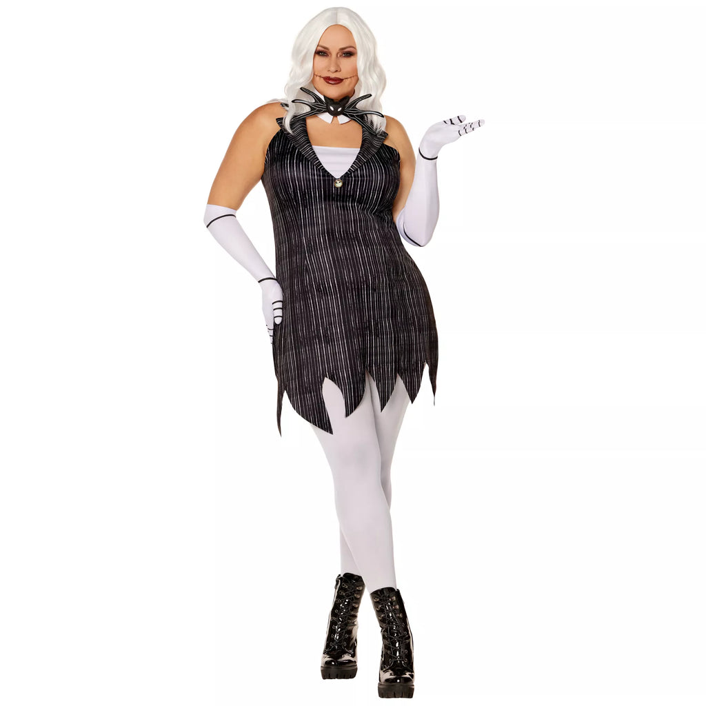 Adult Jack Skellington Plus Size Dress Costume - The Nightmare Before Christmas